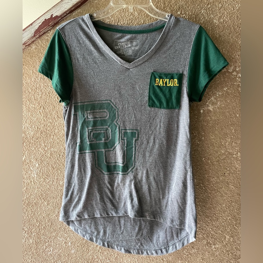 Baylor University Tee shirt top size S